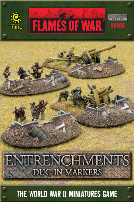 Battlefield in a Box Entrenchments - Dug in Markers | Boutique FDB