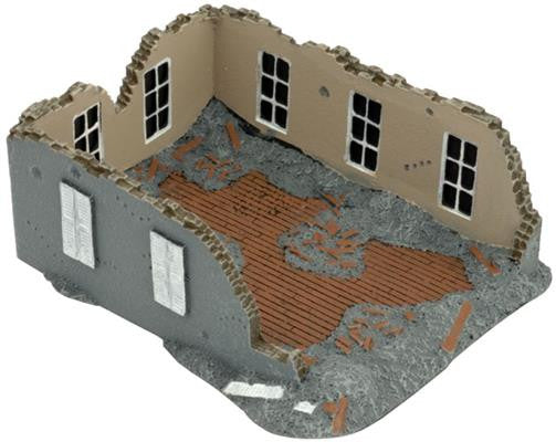 Battlefield in a Box: Large Craters and Runied House | Boutique FDB