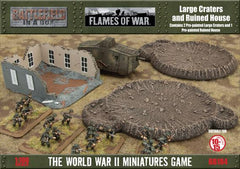 Battlefield in a Box: Large Craters and Runied House | Boutique FDB