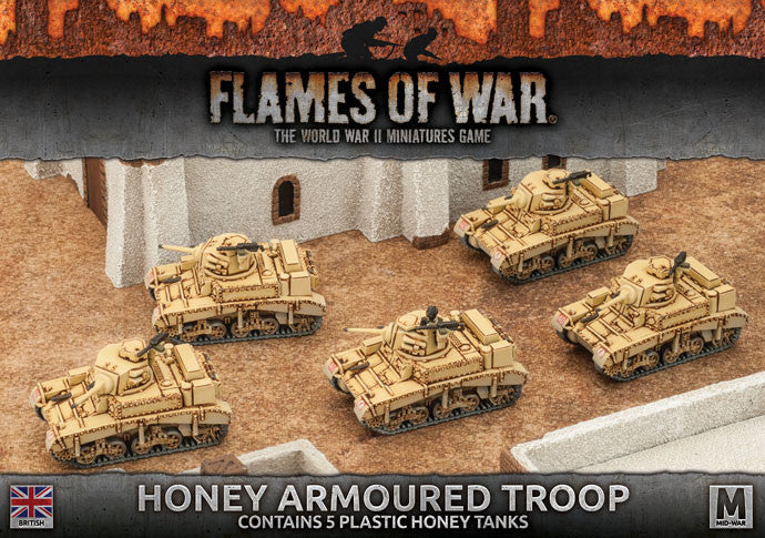 Flames of War Honey Armoured Troop | Boutique FDB