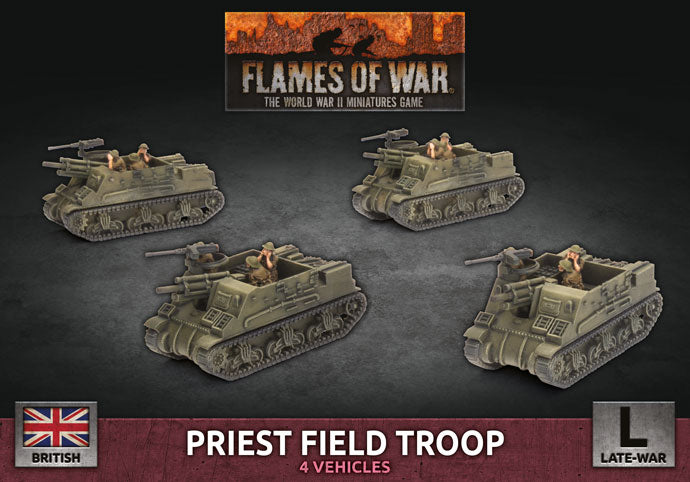 Flames of War : Priest Field Troop (Plastic) | Boutique FDB