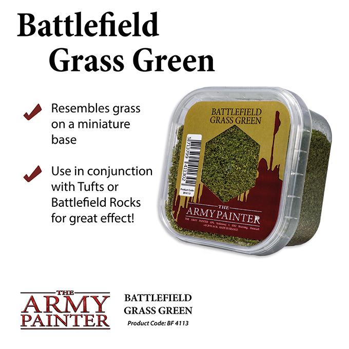 The Army Painter: Battlefield - Grass Green | Boutique FDB