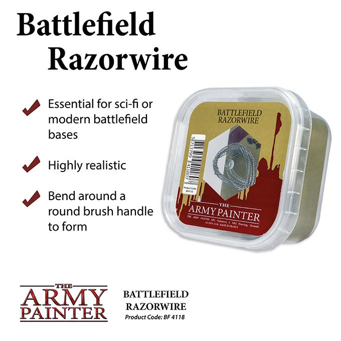 The Army Painter: Battlefields - Razorwire | Boutique FDB