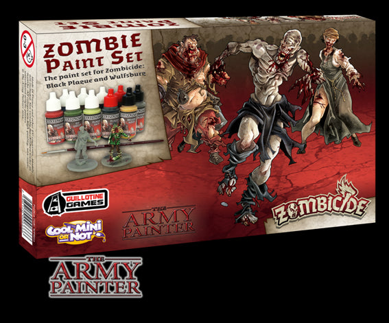 Zombicide: Black Plague Paint Set|Ensemble De Peinture Zombicide: Black Plague | Boutique FDB