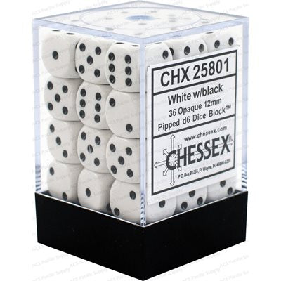 Opaque: 36D6 White / Black | Boutique FDB