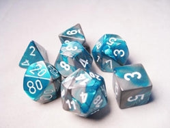 CHX26456 STEEL TEAL/WHITE POLY GEMINI | Boutique FDB