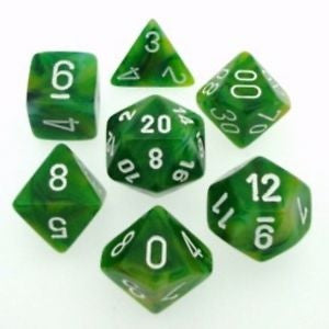 Chessex 7 dice set CHX27485 | Boutique FDB