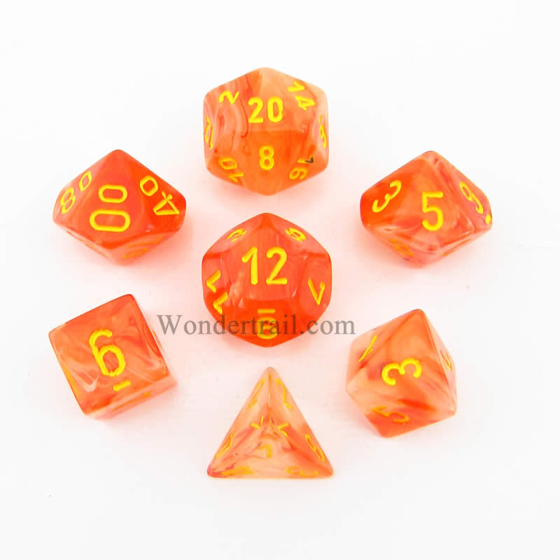 Chessex 7 dice set chx27523 | Boutique FDB