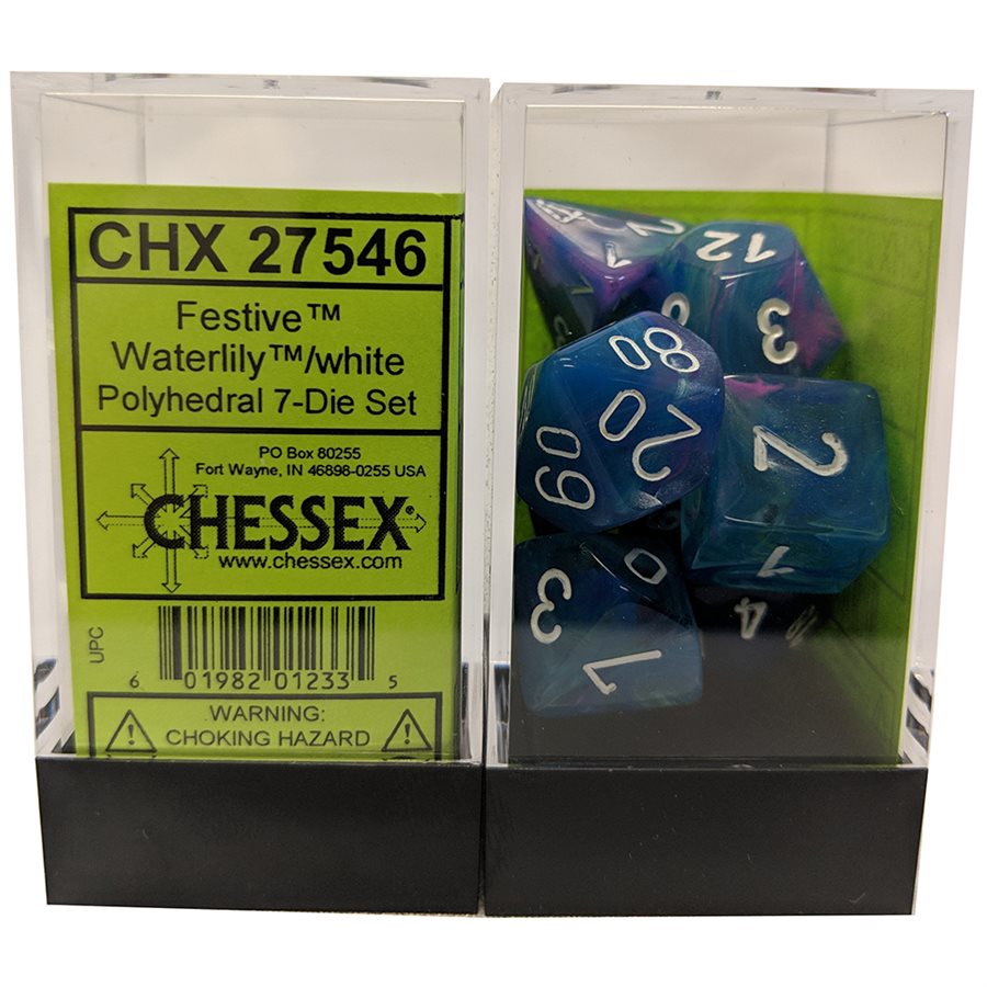 Chessex 7 dice set chx27546 | Boutique FDB