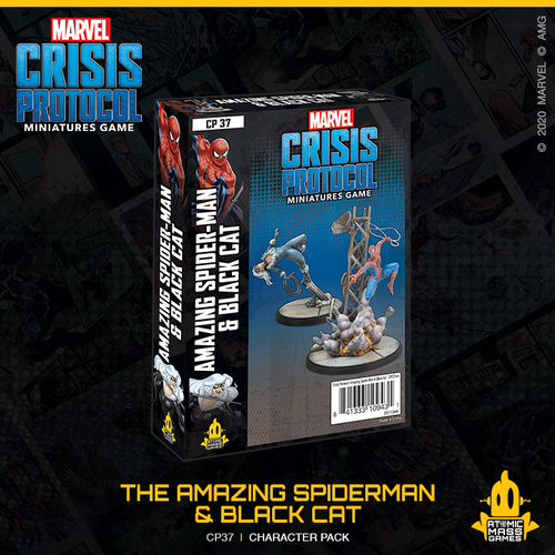 Marvel Crisis Protocol - Amazing Spider-man and Black Cat | Boutique FDB