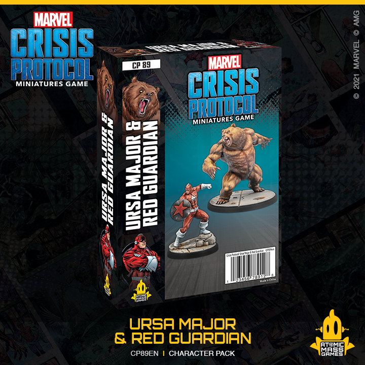 Marvel Crisis Protocol - Ursa Major & Red Guardian | Boutique FDB