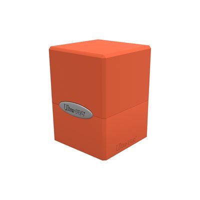 Ultra Pro: Deck Box - Satin Cube - Pumpkin Orange (100ct) | Boutique FDB