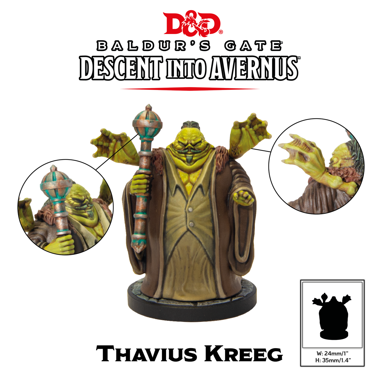 Baldur's Gate Descent into Avernus Thavius Kreeg | Boutique FDB