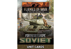 Fortress Europe: Soviet Unit Cards | Boutique FDB