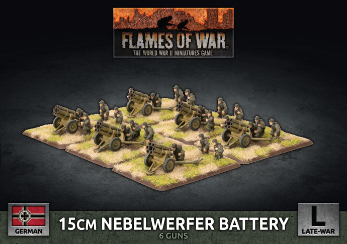 Flames of War: 15CM Nebelwerfer Battery (LW) | Boutique FDB