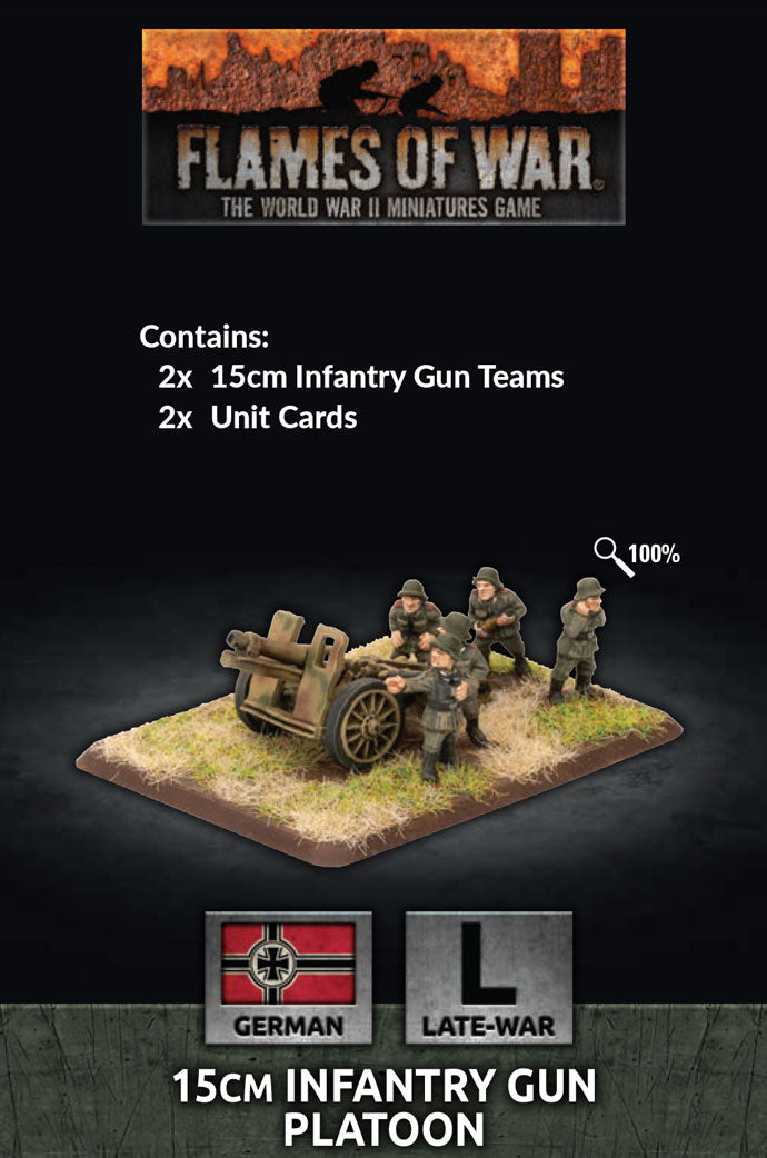 15cm Infantry Gun Platoon (x2) | Boutique FDB