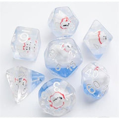 GameGenic - RPG Dice Set - Embraced Series - Polar Bear | Boutique FDB