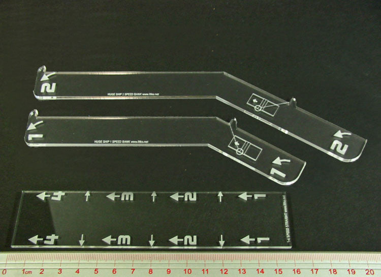Space Fighter, Huge Maneuver Gauge Set (3) | Boutique FDB