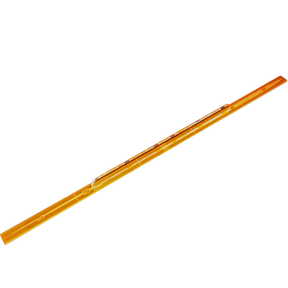 Space Fighter, Range 5 Fire Gauges, Fluorescent Orange (1) | Boutique FDB