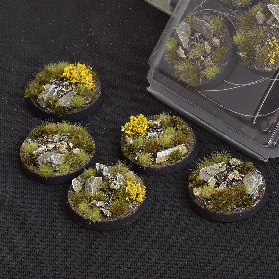 GamersGrass - Battle Ready Bases - Highland, Round 40mm | Boutique FDB