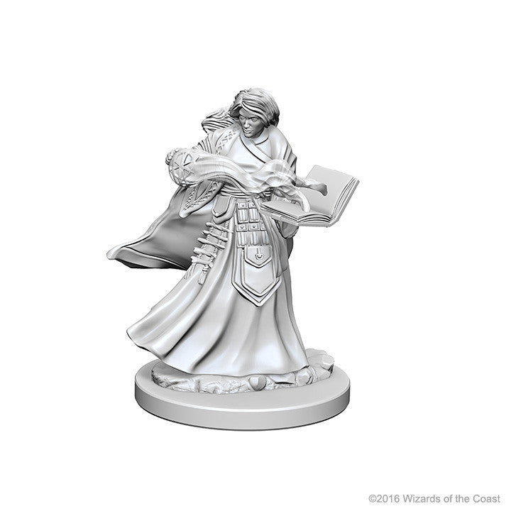 D&D Nolzur's Marvelous Unpainted Miniatures: Human Female Wizard | Boutique FDB
