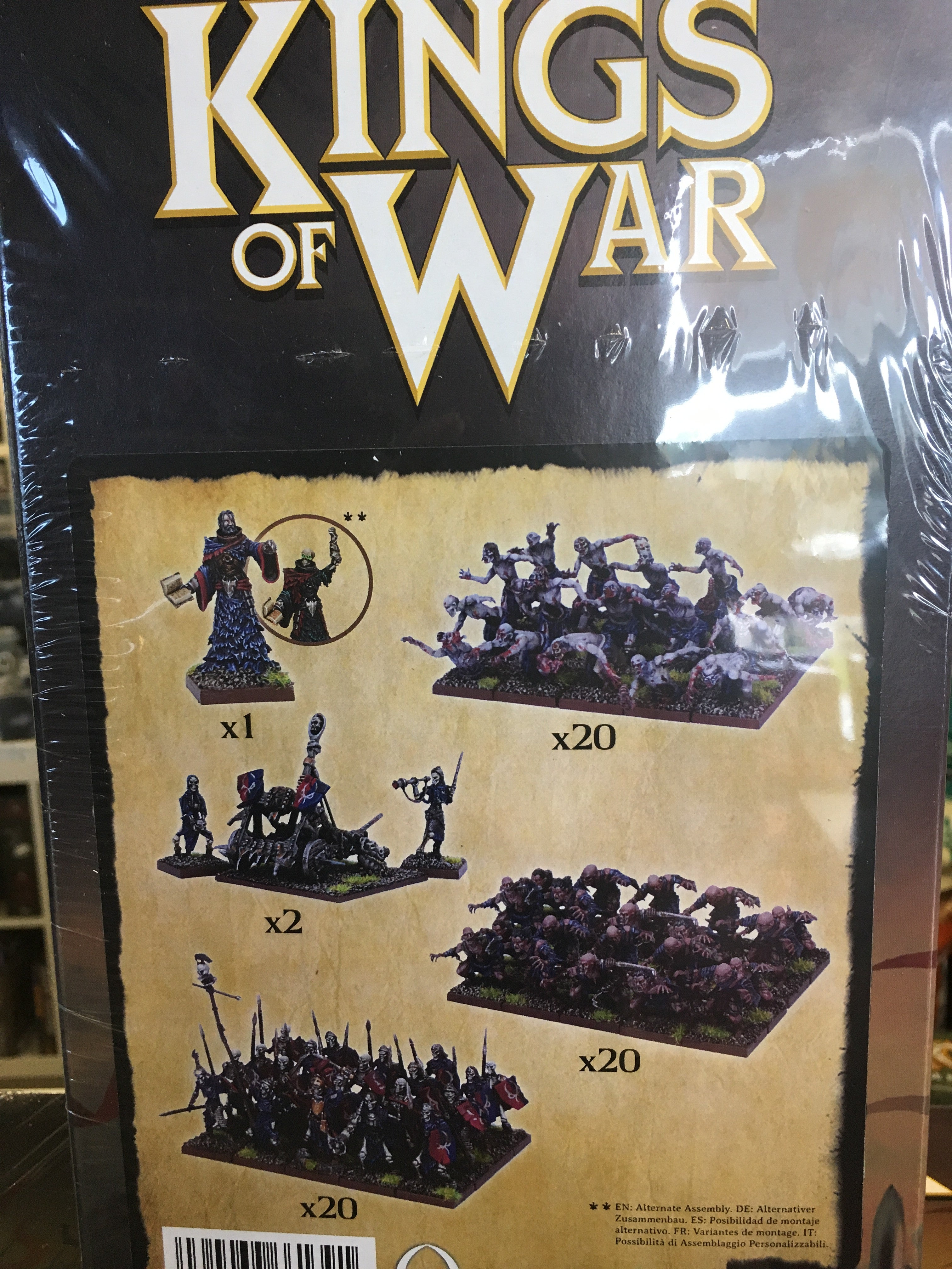 King of War Undead army | Boutique FDB