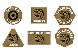 Flames of War Armoured Fist Tokens | Boutique FDB