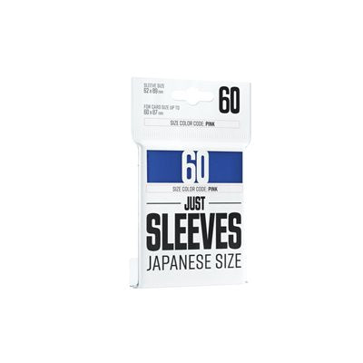 Gamegenic Sleeves : Just Sleeves - Japanese Size - Blue (60) | Boutique FDB