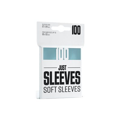 Gamegenic Sleeves : Just Sleeves - Soft Sleeves Clear | Boutique FDB