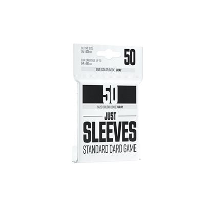 Gamegenic Sleeves : Just Sleeves - Black (50) | Boutique FDB