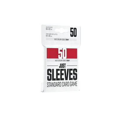 Gamegenic Sleeves : Just Sleeves - Red (50) | Boutique FDB