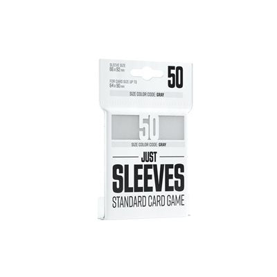 Gamegenic Sleeves : Just Sleeves - White (50) | Boutique FDB