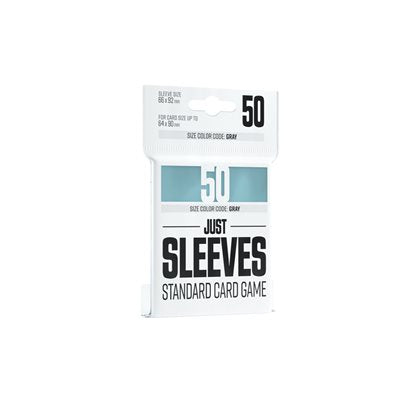 Gamegenic Sleeves : Just Sleeves - Clear (50) | Boutique FDB
