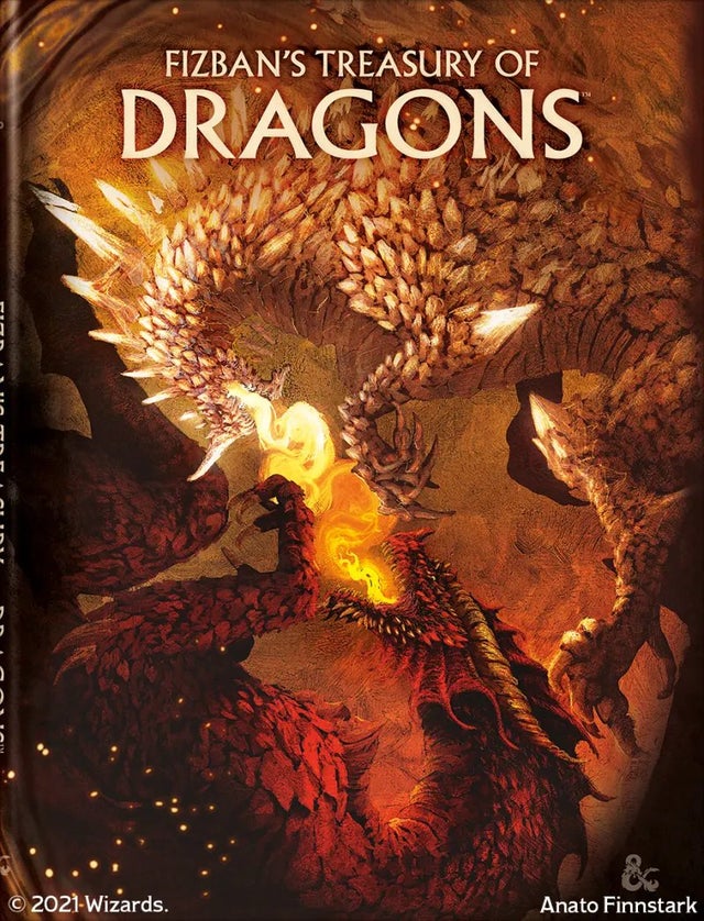 Dungeons & Dragons: Fizban’s Treasury Of Dragons (Alt Cover) | Boutique FDB