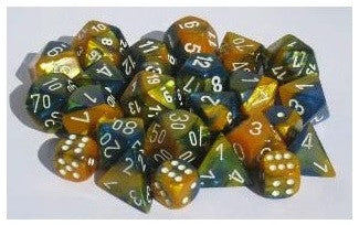 Gemini 7 Dice MASQUERADE-YELLOW/WHITE | Boutique FDB