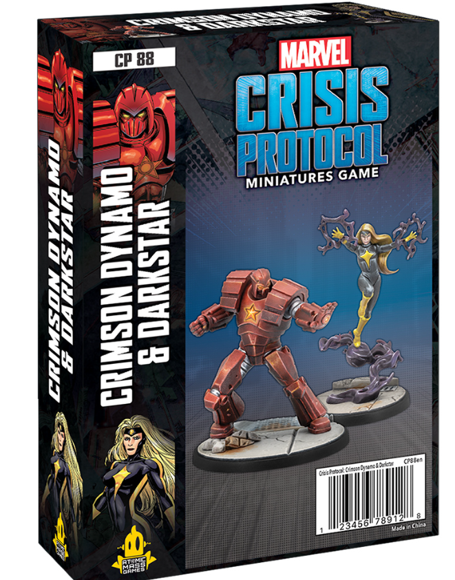 Marvel Crisis Protocol - Crimson Dynamo & Darkstar | Boutique FDB