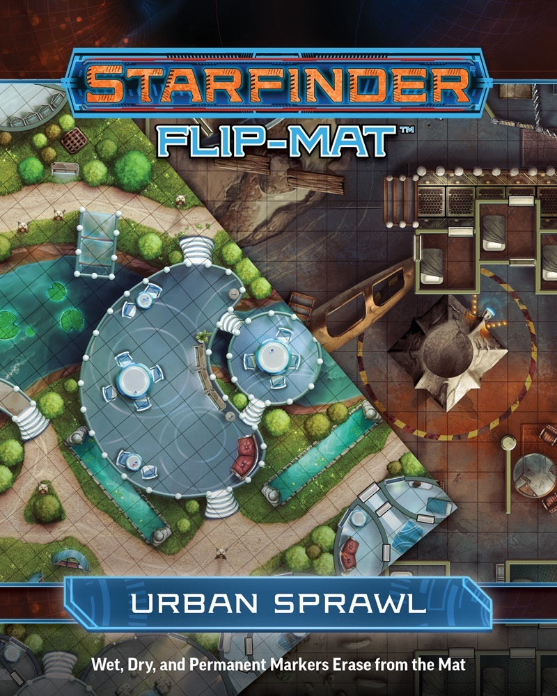 Starfinder Flip-Mat Urban Sprawl | Boutique FDB