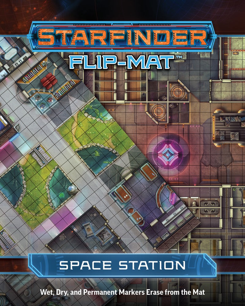 Starfinder Flip-Mat Space Station | Boutique FDB