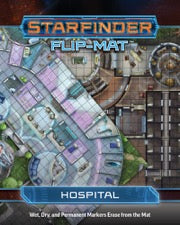 starfinder flip mat hospital | Boutique FDB