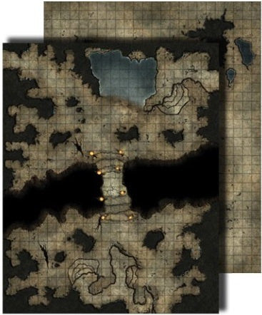 GameMastery Flip-Mat: Darklands | Boutique FDB