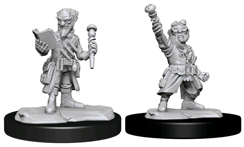 Dungeons & Dragons : Unpainted Miniatures - Wave 14 - Gnome Artificer Male | Boutique FDB