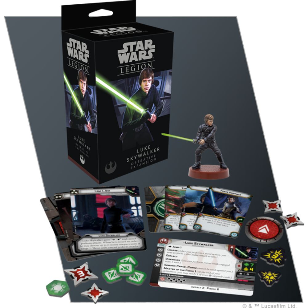 Star Wars Legion 2nd Luke Skywalker Operative Expansion | Boutique FDB
