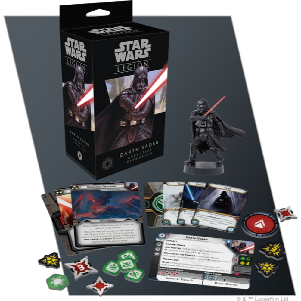Star Wars Legion 2nd Darth Vader Operative Expansion | Boutique FDB