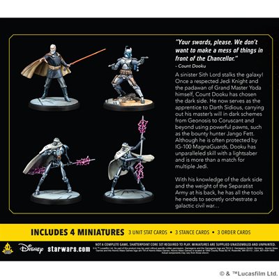 Star Wars Shatterpoint - Twice the Pride - Count Dooku Squad Pack | Boutique FDB