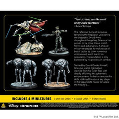 Star Wars Shatterpoint - Appetite for Destruction - General Grievous Squad Pack  (July 14th 2023) | Boutique FDB