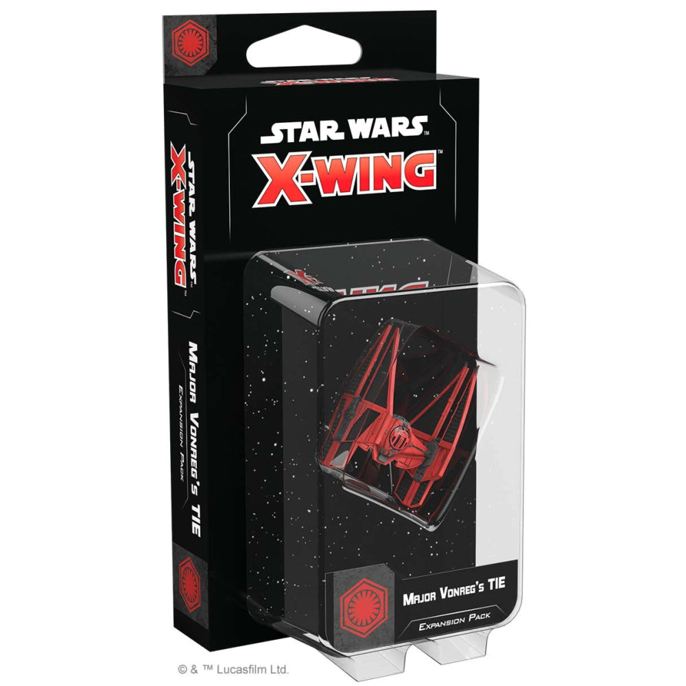 X-Wing 2nd Major Vonreg's TIE Expansion Pack | Boutique FDB