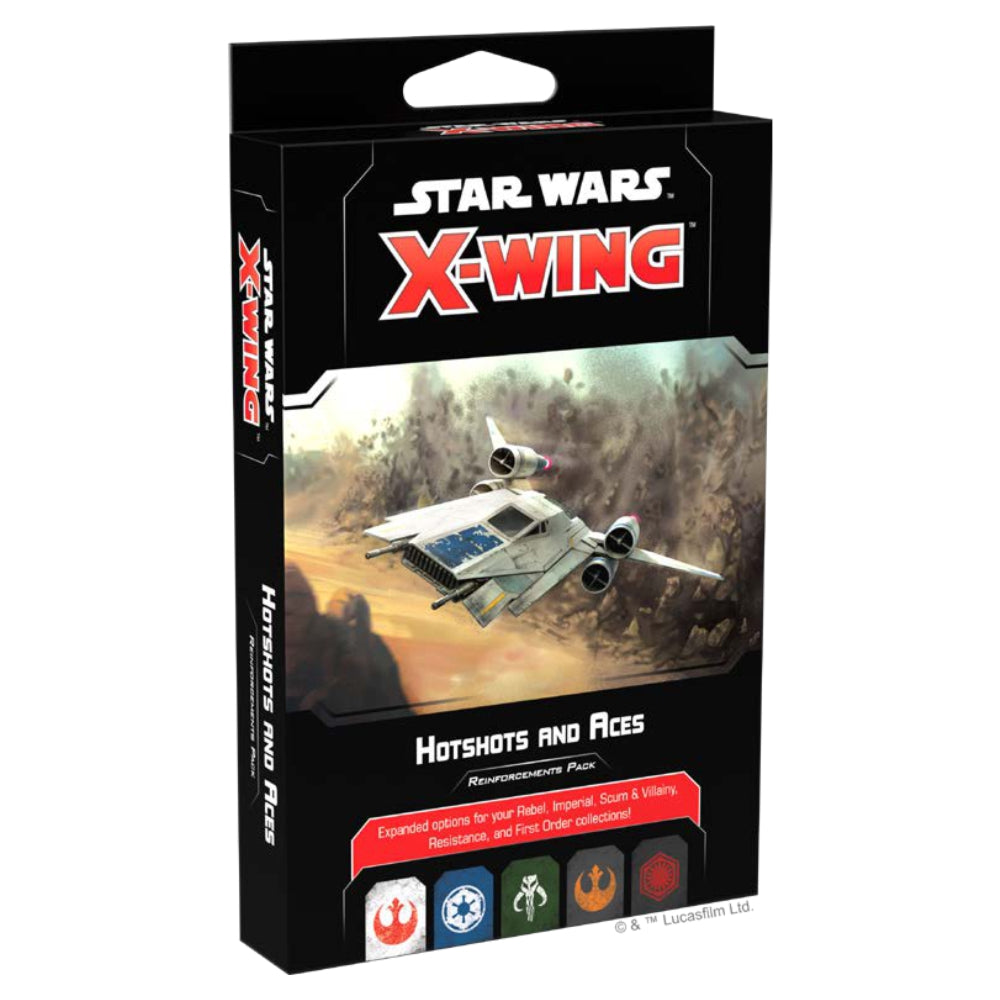 X-Wing 2nd Hotshots and Aces Reinforcements Pack | Boutique FDB