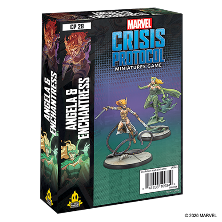Marvel Crisis Protocol: Angela & Enchantress | Boutique FDB