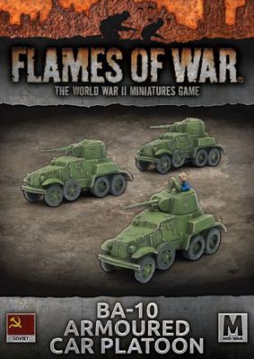 Flames of War BA-10 Armoured Car Platoon | Boutique FDB