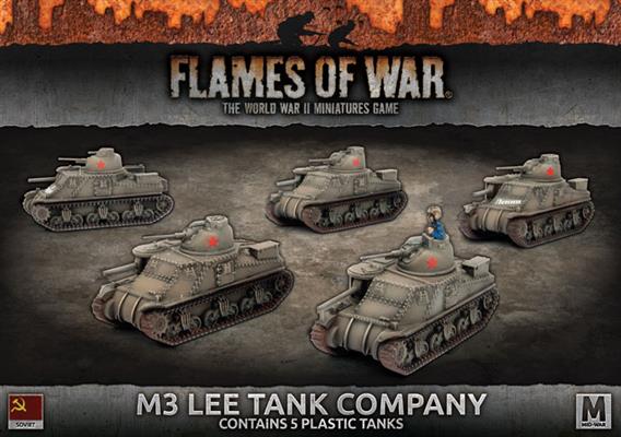 Flames of War M3 Lee Tank Company | Boutique FDB